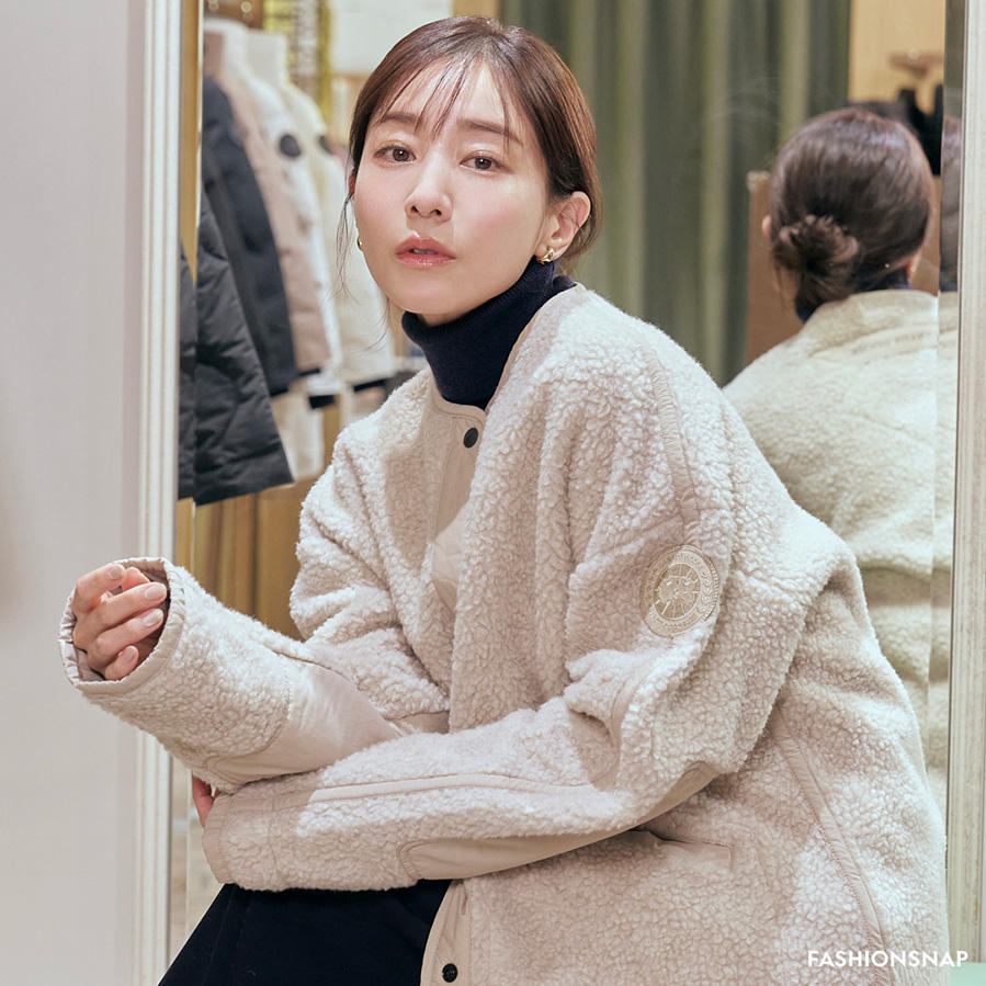 女優・田中みな実さんが伊勢丹新宿店ポップアップに来場 